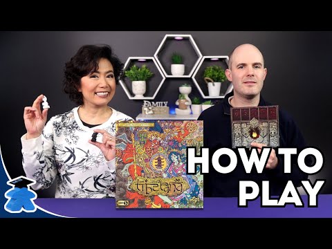 Tibetana - How to Play. Board Game Tutorial