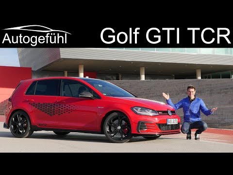 VW Golf GTI TCR FULL REVIEW with racetrack - the fastest street legal Golf GTI - Autogefühl Video