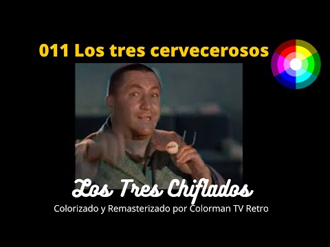 011 Los Tres Chiflados, Los tres cervecerosos   A Color 1935 (Audio Latino) REMASTERIZADO