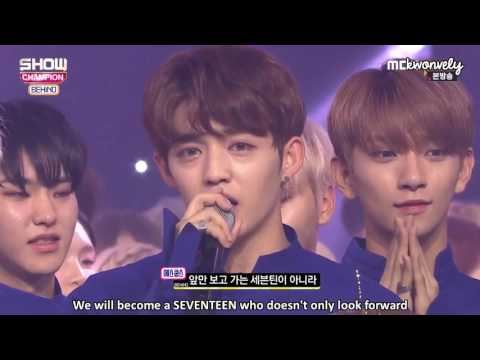 [ENG/FULL CUT] 170620 SEVENTEEN Show Champion Behind