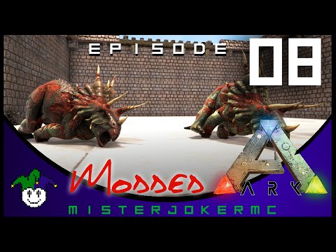 Ark Modded Survival Gameplay - 08 - Castle Mod and Photon Rifle Turret
