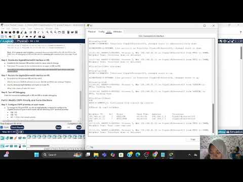 2.3.11 Packet Tracer--Determine the DR and BDR