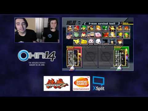 OHN14 — Melee Top 8 GF — SIN | Spud (Marth, Falco) vs NVO | S.D (Fox)