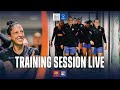 Barcelona UEFA Women's Champions League Final Pre-Match Training Live