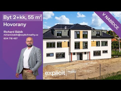 Richard Bábík - Prodej bytu 2+kk, 55 m², Hovorany