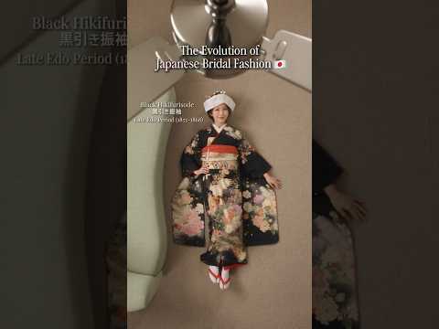 How Japanese wedding dresses changed over 1,000 years