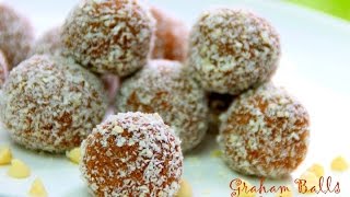 Graham Balls - No Bake 4 Ingredients