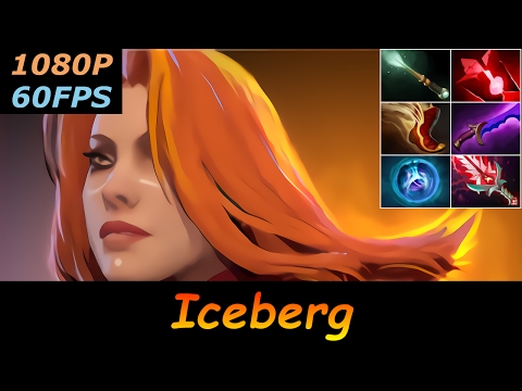Dota 2 Iceberg Lina Pro Top MMR 31/9/5 Ranked Full Gameplay