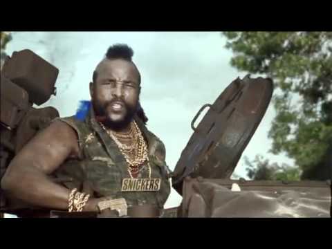 Mr. T Snickers commercial get some nuts original