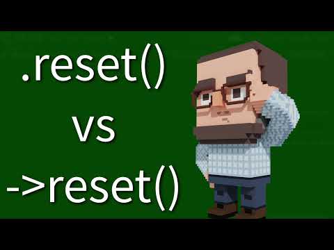 C++ Weekly - Ep 424 - .reset vs →reset()