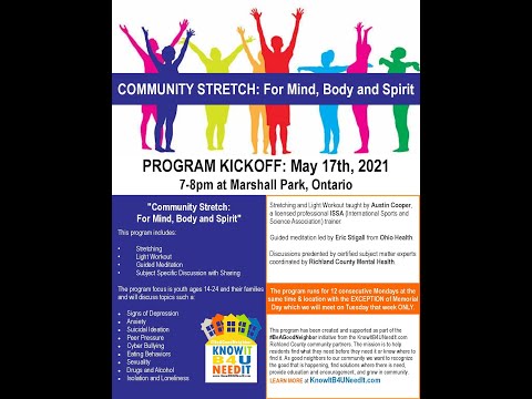 Mix 106.1 WVNO - Community Stretch for Mind Body Spirit Interview