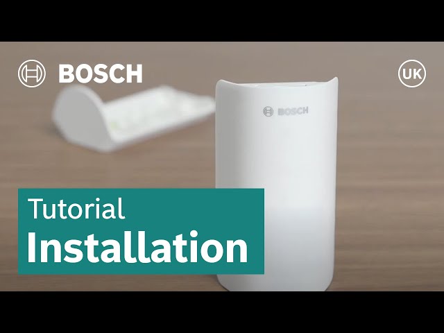 How to install the Bosch Smart Home Motion Detector | Bosch Smart Home [EN]