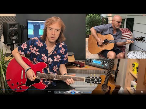 Andy Powell & Mark Abrahams Play 'Candlelight' From The 1976 Wishbone Ash Album 'New England'