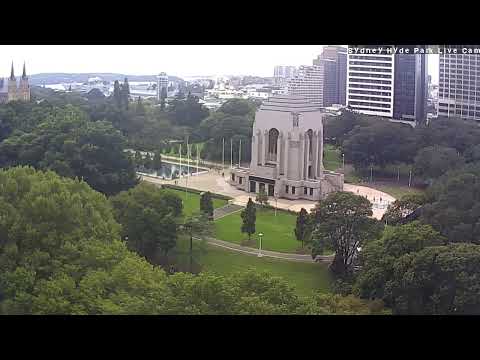 Sydney - Hyde Park live cam