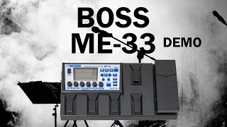 Video thumbnail for Exploring the 24-bit Effects and COSM Amp Modeling of the Boss ME-33 by Guitar Gear Spot