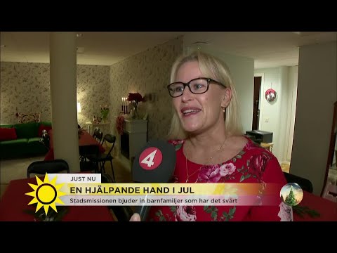 Stadsmissionen – förbereder julfirande för 120 personer - Nyhetsmorgon (TV4)
