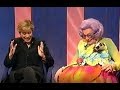 Dame Kiri Te Kanawa & Dame Edna Everage Duet "I always say hello to a flower" | Parkinson Show 1998