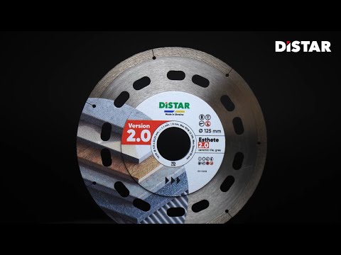 Алмазний диск Distar 125 Esthete 2.0 | Diamond cutting blades Distar 125 Esthete 2.0