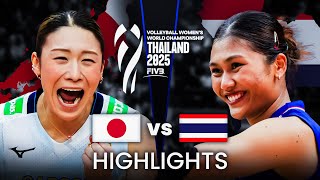 Download lagu JAPAN 🇯🇵 vs THAILAND 🇹🇭 | Highlights | Women's Volleyball World Championship 2025 mp3