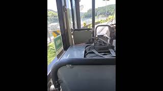 宇和島バス　オズメッセ21→野村出張所　前面展望