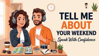 How to Talk About Your Weekend in English | Real Life Conversations |  English Podcast for Beginners