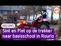 Sinterklaas op de trekker naar Ruurlo: 'Ik heb een puntenslijper gevraagd'