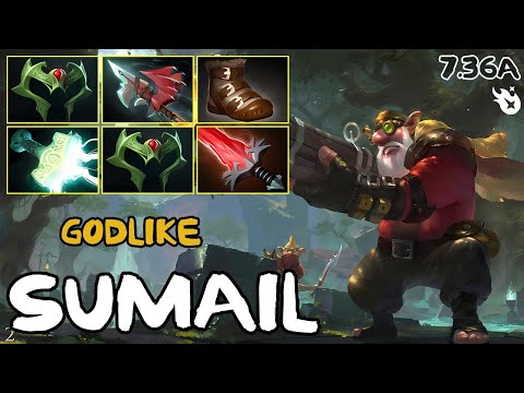 Sniper  | Godlike | Sumail | 7.36a | Immortal Dota 2 Pro Plays