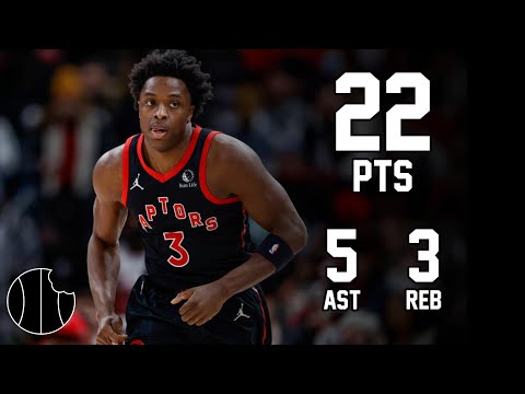O.G. Anunoby Highlights | Raptors vs. Heat | 28th Mar 2023