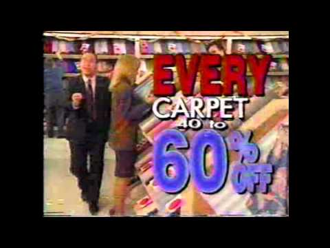 1993 New York Carpet World Commercial (Red Dot Madness)