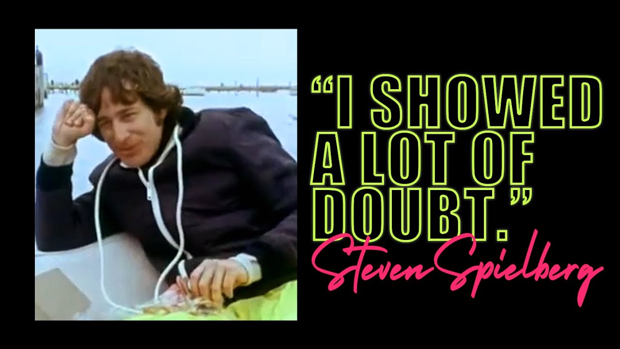 The simple advice that saved Spielberg