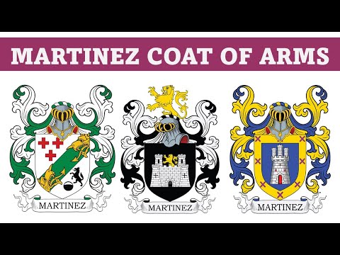 Martinez Coat of Arms & Family Crest - Symbols, Bearers, History
