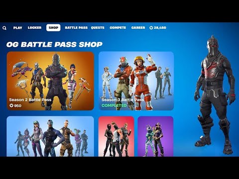 Fortnite's OG BATTLE PASS SKINS are BACK!
