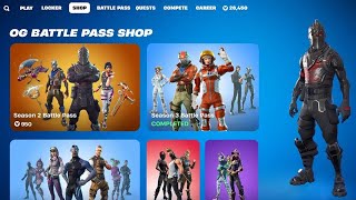 Fortnite's OG BATTLE PASS SKINS are BACK!
