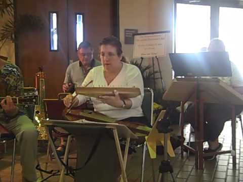 Kathy Kennebrook Plays The Water is Wide on Bowed Psaltery
