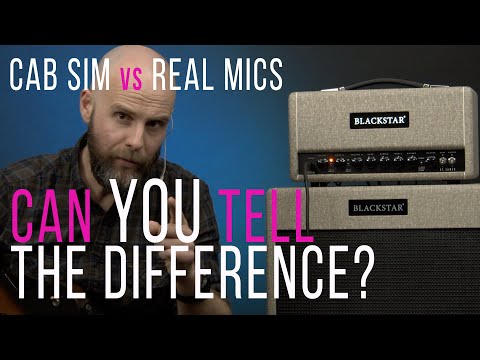 GUITAR AMPS: CAB SIMULATION versus REAL MICS