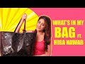 What S In My Bag Ft Hiba Nawab Jijaji Chhat Per Hain Exclusive