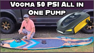 Vogma 50PSI Electric Paddle Board Pump Review