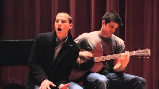 Chris Jamison and Jordan Millisor sing Marvin Gaye&#39;s Let&#39;s Get It On