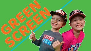 Download lagu How GREEN SCREENS work for KIDS! Magic and Special effects. mp3