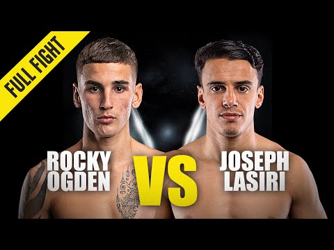 Rocky Ogden vs Joseph Lasiri full fight