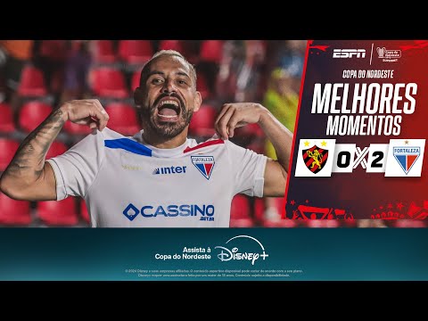 Gols e lances de Sport x Fortaleza