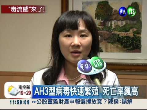 AH3流感發威 併發肺炎致死率高