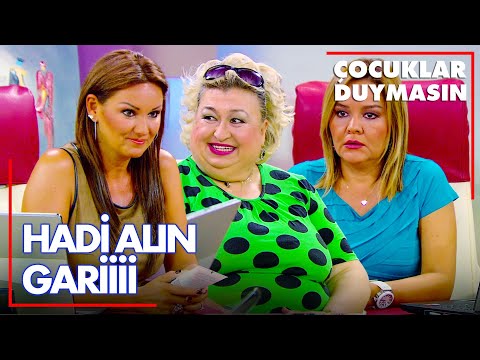 Gülfidan, Meltem ve Gönül'e satış yapıyor -  Çocuklar Duymasın
