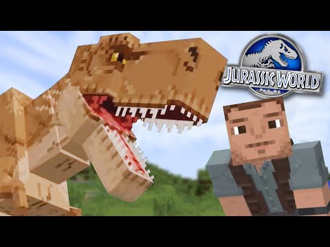 TheGamingBeaver - LETS MAKE SOME DINOSAURS!!! - Jurassic World Minecraft DLC | Ep1