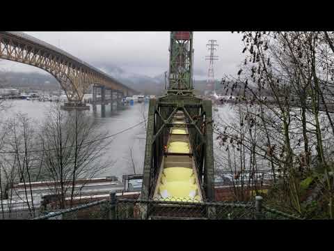Burrard Inlet's lift rail bridge stuck, unable to open for large ships for days | Daily Hive | Urbanized