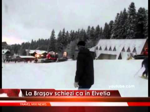 La Brașov schiezi ca în Elveția