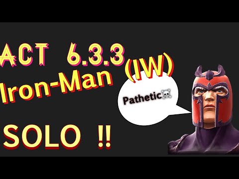Act 6.3.3 IronMan Boss SOLO