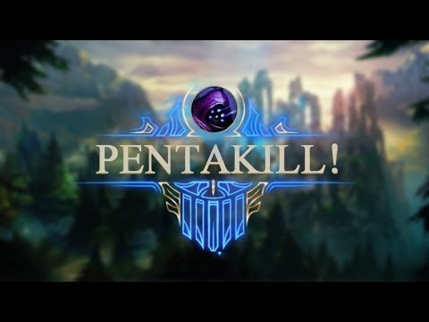 1v5 Jax Pentakill (One for all) - League of Legends