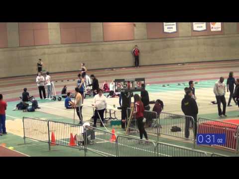 300m H - Final 9 - Labeeuw - Université McGill Rencontre ouverte MARTLET, Montréal 2015