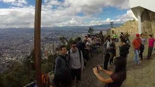 Exploring Bogota, Colombia: Hiking Up Monseratte Mountain